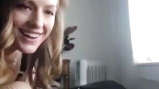 Webcam Anal Slut Gets Stuffed with Big Dildo