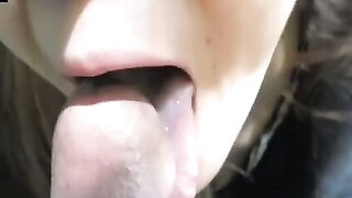 Japanese Wife Deepthroats Cock For Sperm Creampie