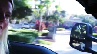 Abigail Mac Cheats in Parking Lot with Massive Black Cock