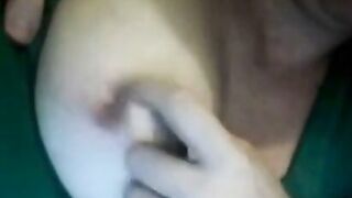 Amateur British Girl Flashes Nipples on Webcam