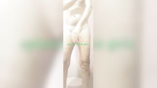 Girl Squirting 12 Inch BBC Cock In Shower