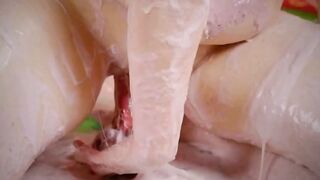 German Amateur Femdom: WAM Slime, Nylons & Foot Worship Compilation