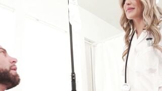 Serena Sterling Deepthroats Patient Seth Gamble Then Bends Over For Doggystyle
