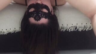 Asian Amateur Teen Deepthroats Rough Cock And Takes Face Cum