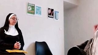 POV Public Creampie Compilation: Office Lady & Nun Cum Swallow
