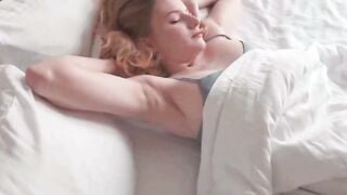German Redhead Stepsister Wakes Up For First Time Anal Creampie POV