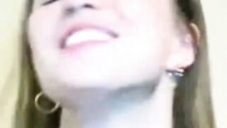 Amateur Teen Girl Deepthroats Massive BBC And Swallows Load