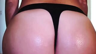 Big Ass Stepsister Gets Deep Anal Fucked In Tight Black Lingerie