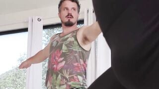 Kasey Kei Bareback Anal Rides Robby Apples While Aleksa Mink Sucks Cock