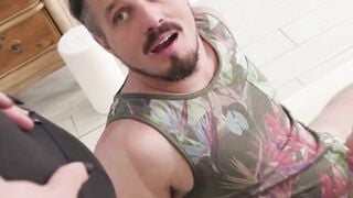 Kasey Kei Bareback Anal Rides Robby Apples While Aleksa Mink Sucks Cock