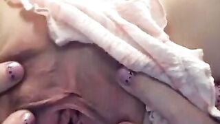 Amateur Blonde Ashley Gapes Tight Pussy On Webcam