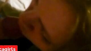 Bulgarian MILF Sucks Cock & Swallows Sperm in Amateur POV Blowjob