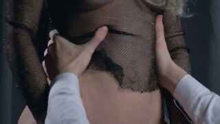 Amateur MILF Riding Big Cock In Tight Stockings For Anal Creampie