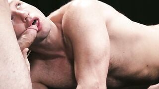 Jack Aries Bareback DILF Anal with Petite Teen Boy