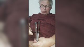 Bizarre CBT Insertion Fetish: Extreme Object Play & Anal Stretching