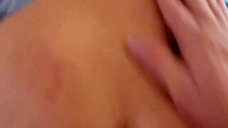 Amateur StepSis Teased Then Hard Creamed In Tight White Lingerie