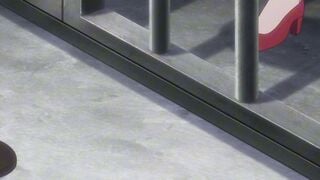Busty Anime MILF Trapped in Prison Bars for Public Gangbang Creampie