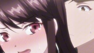 Busty Anime MILF Trapped in Prison Bars for Public Gangbang Creampie