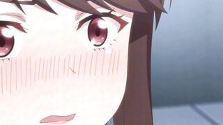 Anime Boss Trapped in Office Gets Throat Fucked & Creamed on Desk
