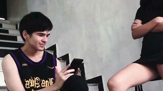 Stacy Silver & Carly Parker Deepthroat Amateur Cumshots in Sports Jerseys