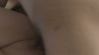 Nerd Cisgender Girl Sucks Shemale Cock on Couch