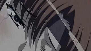 Brunette Anime Girl Sucks Cock & Gets Hard Creampie in Doggystyle Hentai