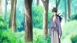 Brunette Anime Girl Sucks Cock & Gets Hard Creampie in Doggystyle Hentai