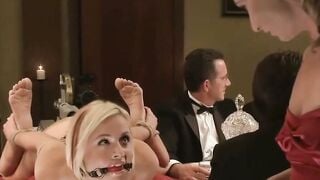 Jasmine Jolie Public Rope Bondage Double Anal Orgy