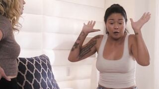 Dana Vespoli Deepthroats Ken Feels While Charlie Forde Watches Threesome