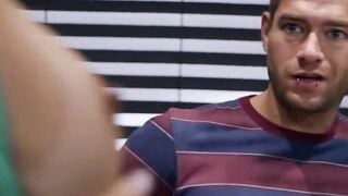 Blonde Reyna Pounded Hard On Office Desk And Bed In Rough Doggy Style