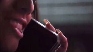 Brunette Violet Deepthroats Massive BBC Cock Until Cum Drips Down Her Throat