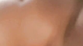 Amateur POV: Big Black Cock Fills Her Tight Ass During Lunch Break