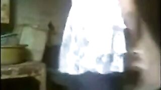 Indonesian Amateur Babe Dances Hot On The Floor