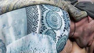 Tattooed Abigail Mac Humped By Blindfolded Masseur Johnny Sins