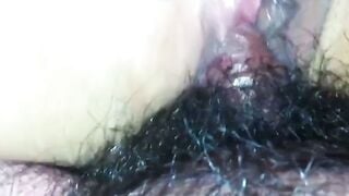 Japanese Mature Amateur Shows Off Wet Hairy Pussy