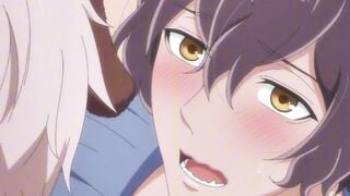 Hentai Bear Sucks Cock & Anal Sex on Wet Floor (ENG DUBBED)