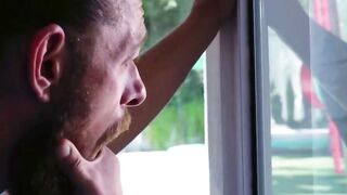 Lilly Hall Pounded Hard on White Couch After Poolside Fuck