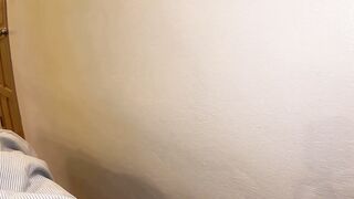 Amateur Stepsister Deepthroats Cock And Squirts On White Bed Sheets