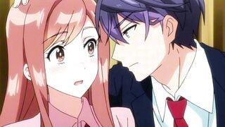 Boss Rough Doggy Fuck XL Cock Creampie on Tester (Hentai)
