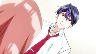 Boss Rough Doggy Fuck XL Cock Creampie on Tester (Hentai)