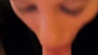 German Amateur Sucks Cock In Intimate CFNM Blowjob