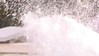 Penelope Cross Massive Tanned Ass Pounded By Muscular Black Guy In Luxury Pool