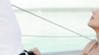 Little Caprice Sucks Cock And Gets Fucked On Yacht Deck