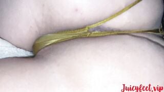 LICK YOUR CUM off my TOES and NYLONS - Giorgiafeet