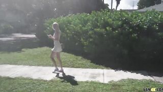 Blonde 20yo Skank Pounded By Monster Cocked Reaper - Bangbus Halloween Edition