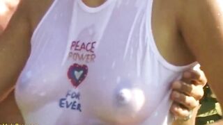 oiled stepsister’s booty wrecked by long cock