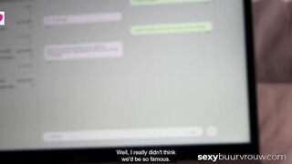 Fiance and teens - three-way from the Netherlands! SEXYBUURVROUW.com
