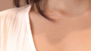 https://bit.ly/2ZEBZYm No bra!? A tiny titted Bombshell clerk make me  excited about her working appearance without noticing her erect nipples... Japanese amateur private porn. [Part 2]