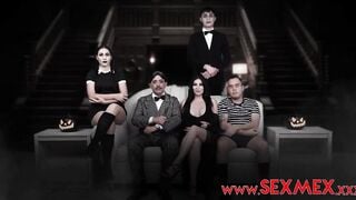 TERESA FERRER & ANGIE MILLER - HALLOWEEN ONE OF A KIND - THE ADDAMS FAMILY