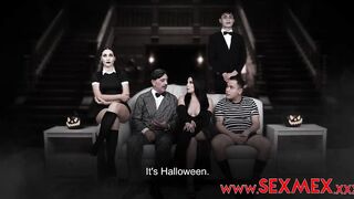 TERESA FERRER & ANGIE MILLER - HALLOWEEN ONE OF A KIND - THE ADDAMS FAMILY